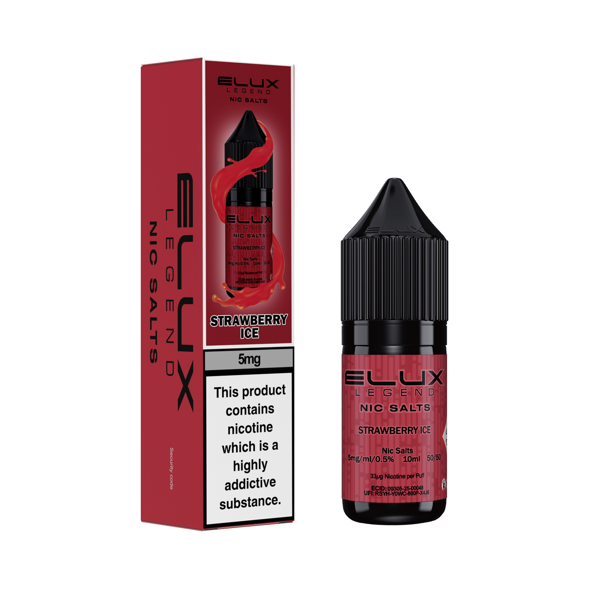 ELUX Strawberry ice Nic Salt