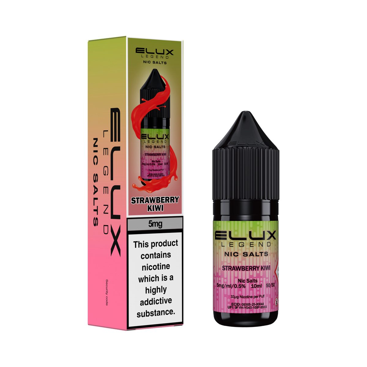 ELUX Strawberry Kiwi Nic Salt