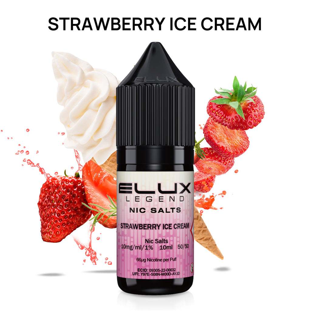 ELUX Strawberry Ice Cream Nic Salt