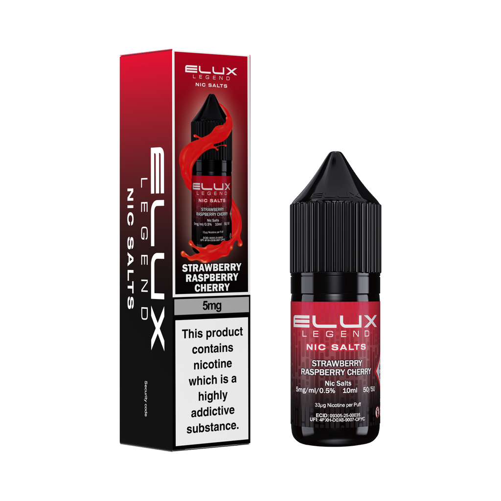 ELUX Strawberry Raspberry Cherry Nic Salt