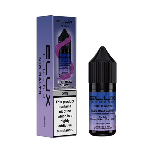 ELUX Blue razz gummy Nic Salt
