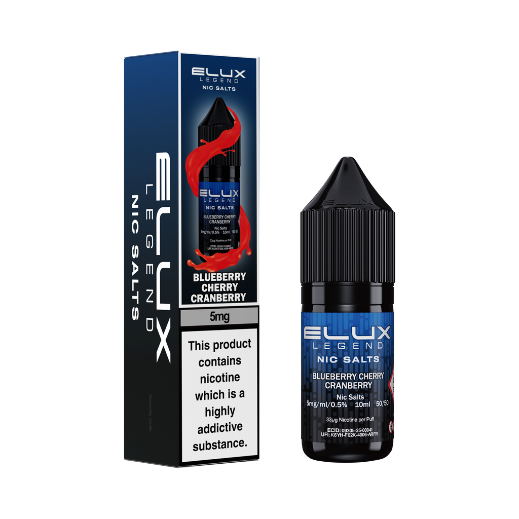 ELUX Blueberry Cherry Cranberry Nic Salt