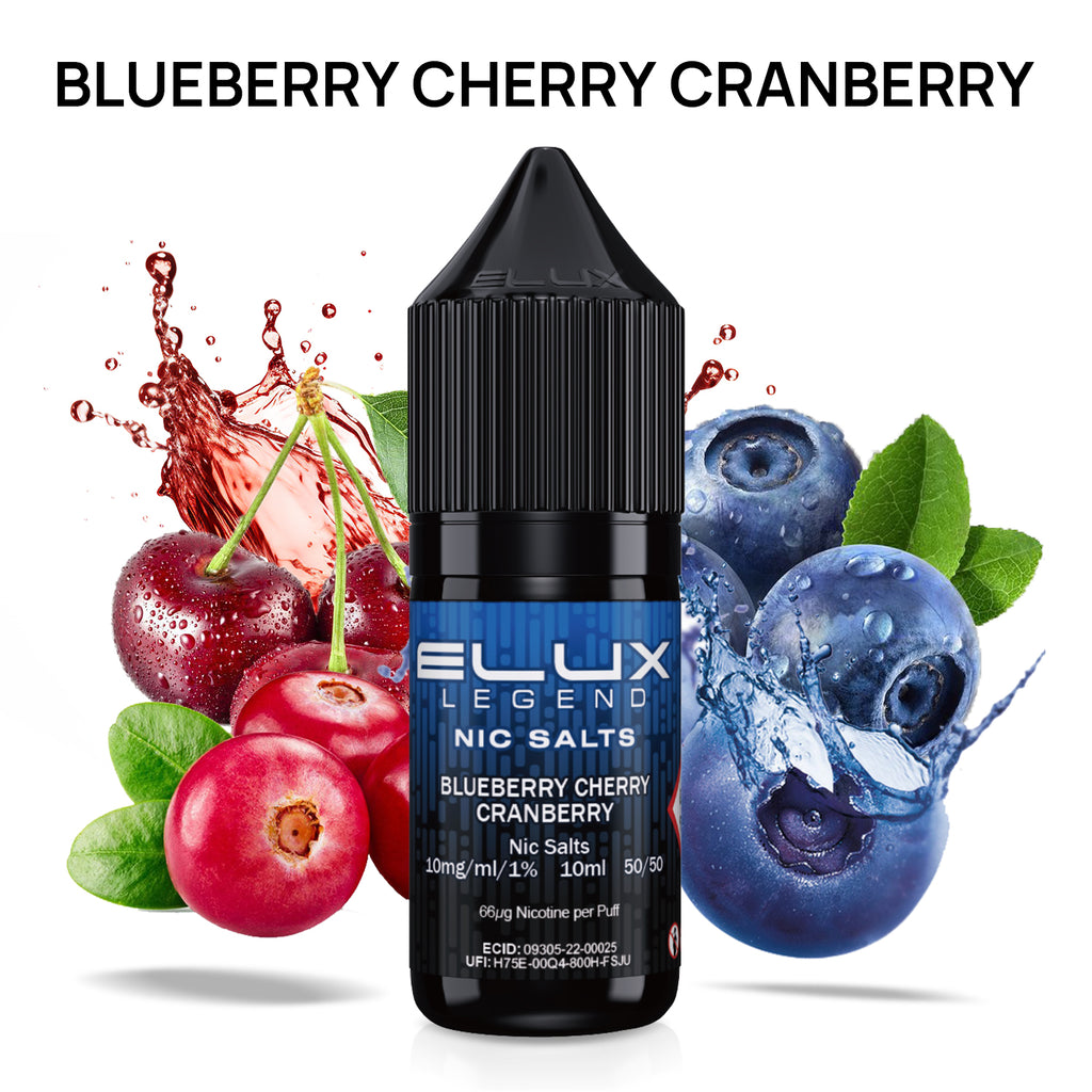 ELUX Blueberry Cherry Cranberry Nic Salt