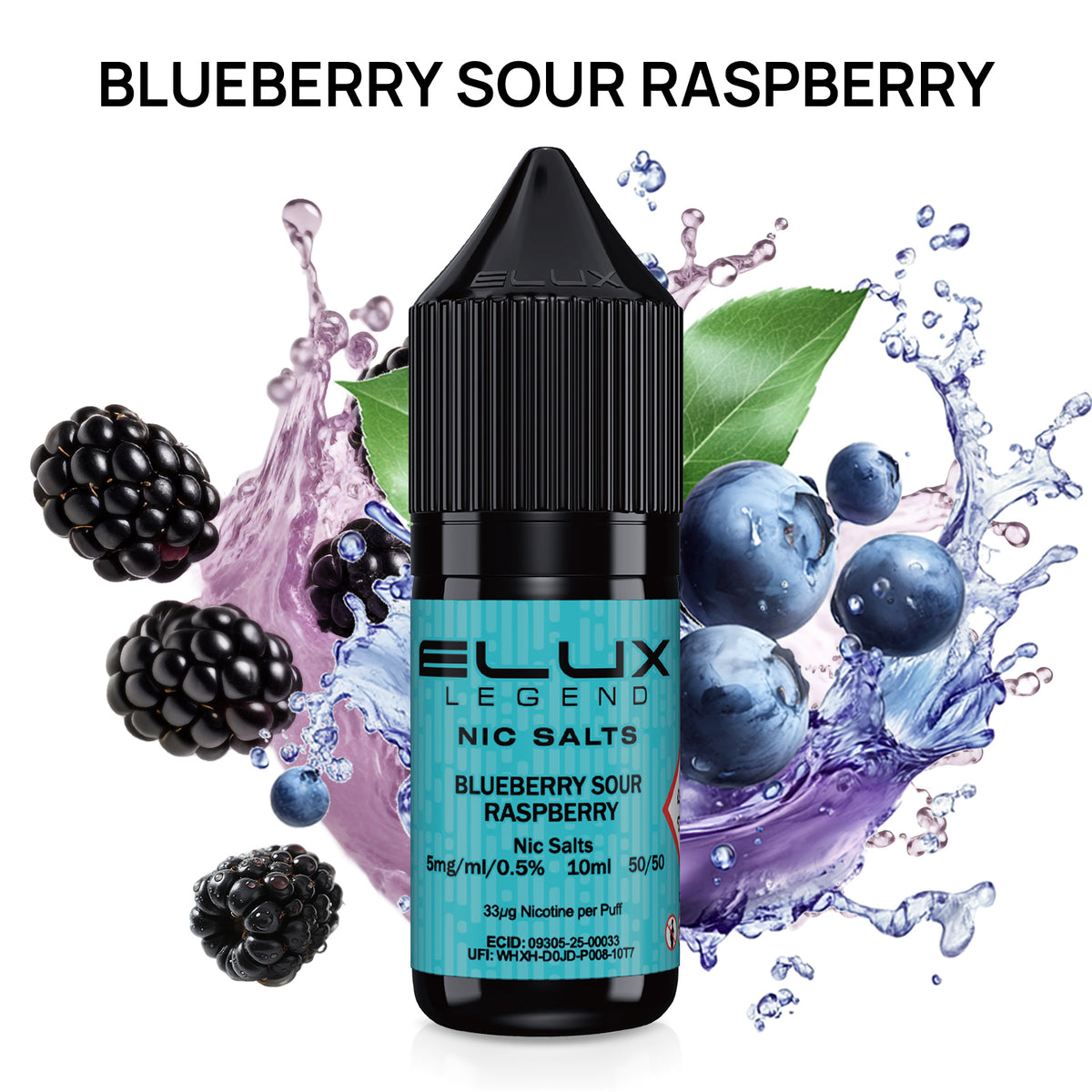 ELUX Blueberry sour raspberry Nic Salt