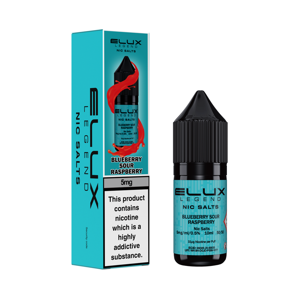 ELUX Blueberry sour raspberry Nic Salt