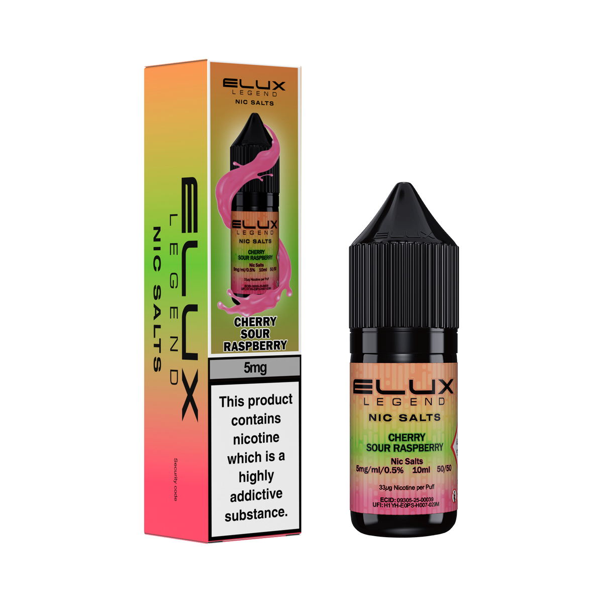 ELUX Cherry Sour Raspberry Nic Salt