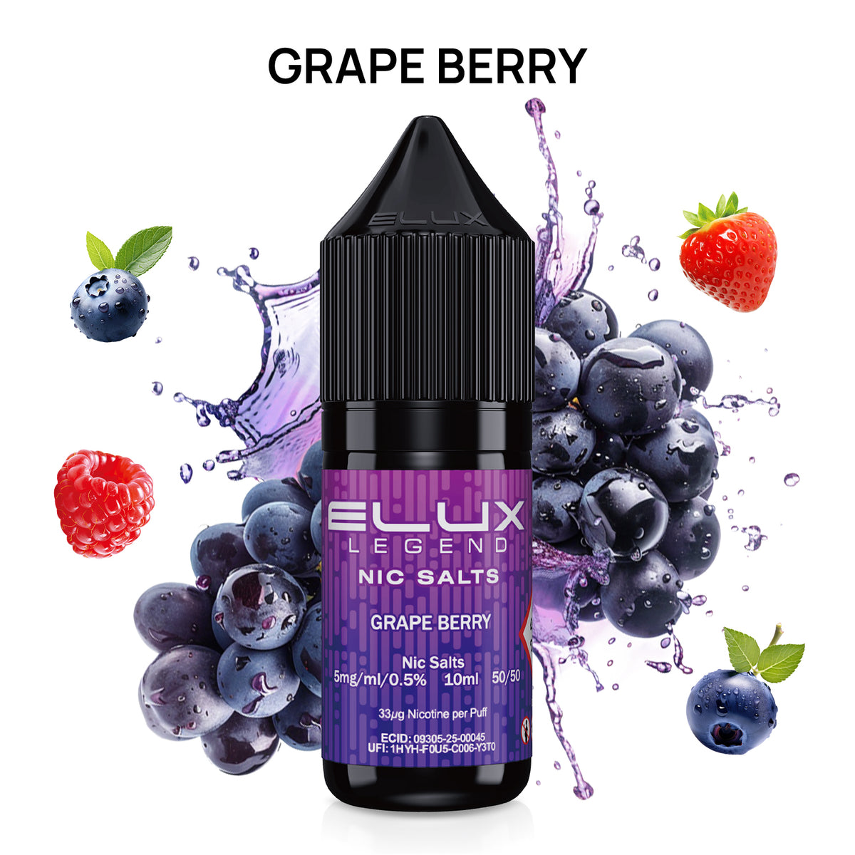 ELUX Grape Berry Nic Salt