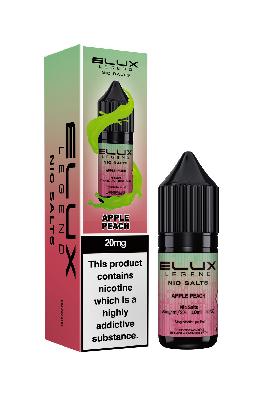 ELUX Apple Peach Nic Salt