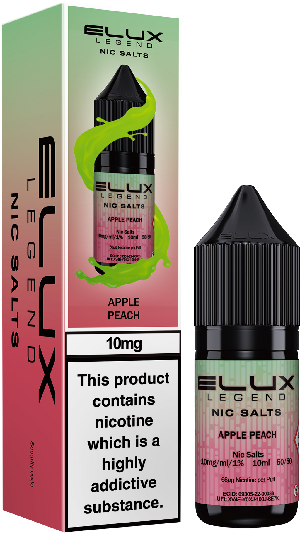ELUX Apple Peach Nic Salt