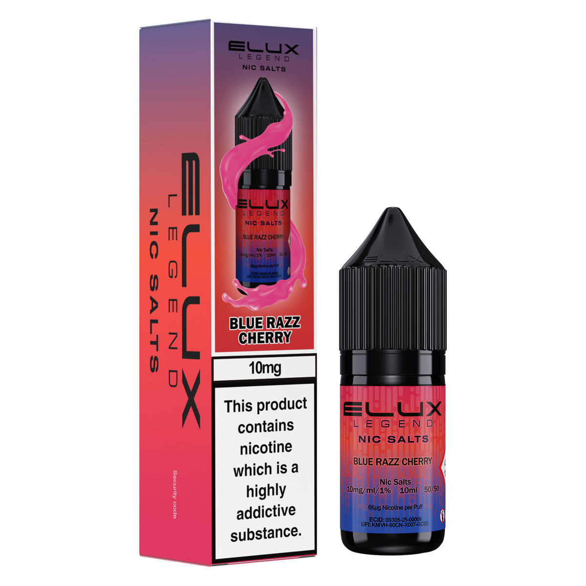 ELUX Bluerazz cherry Nic Salt