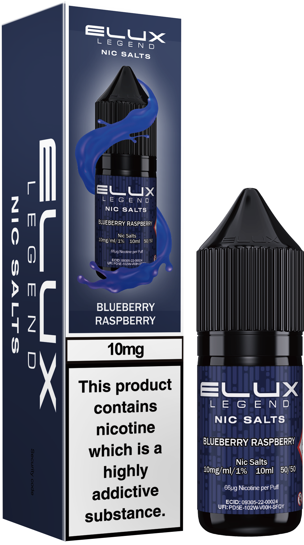 ELUX Blueberry Raspberry Nic Salt