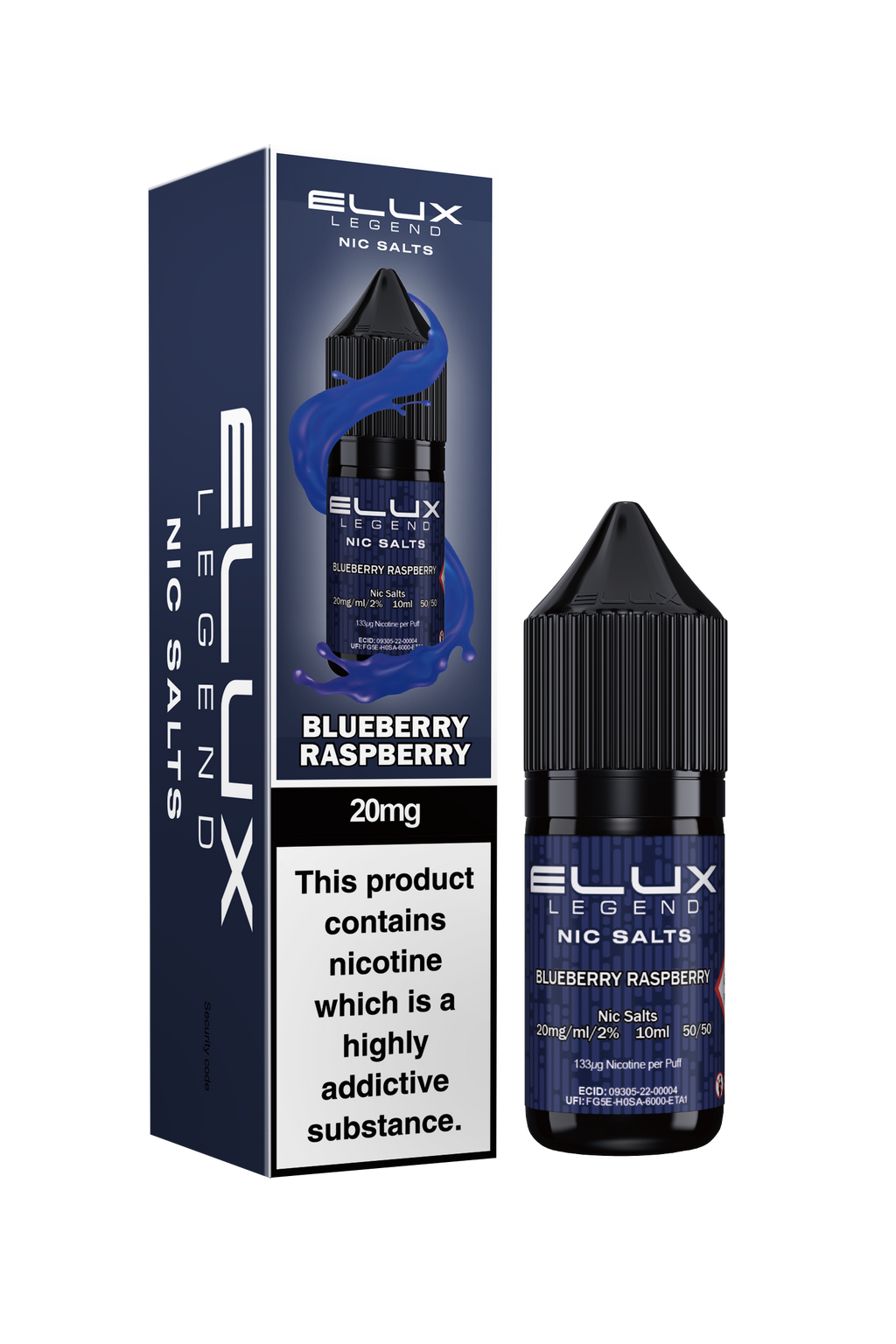 ELUX Blueberry Raspberry Nic Salt