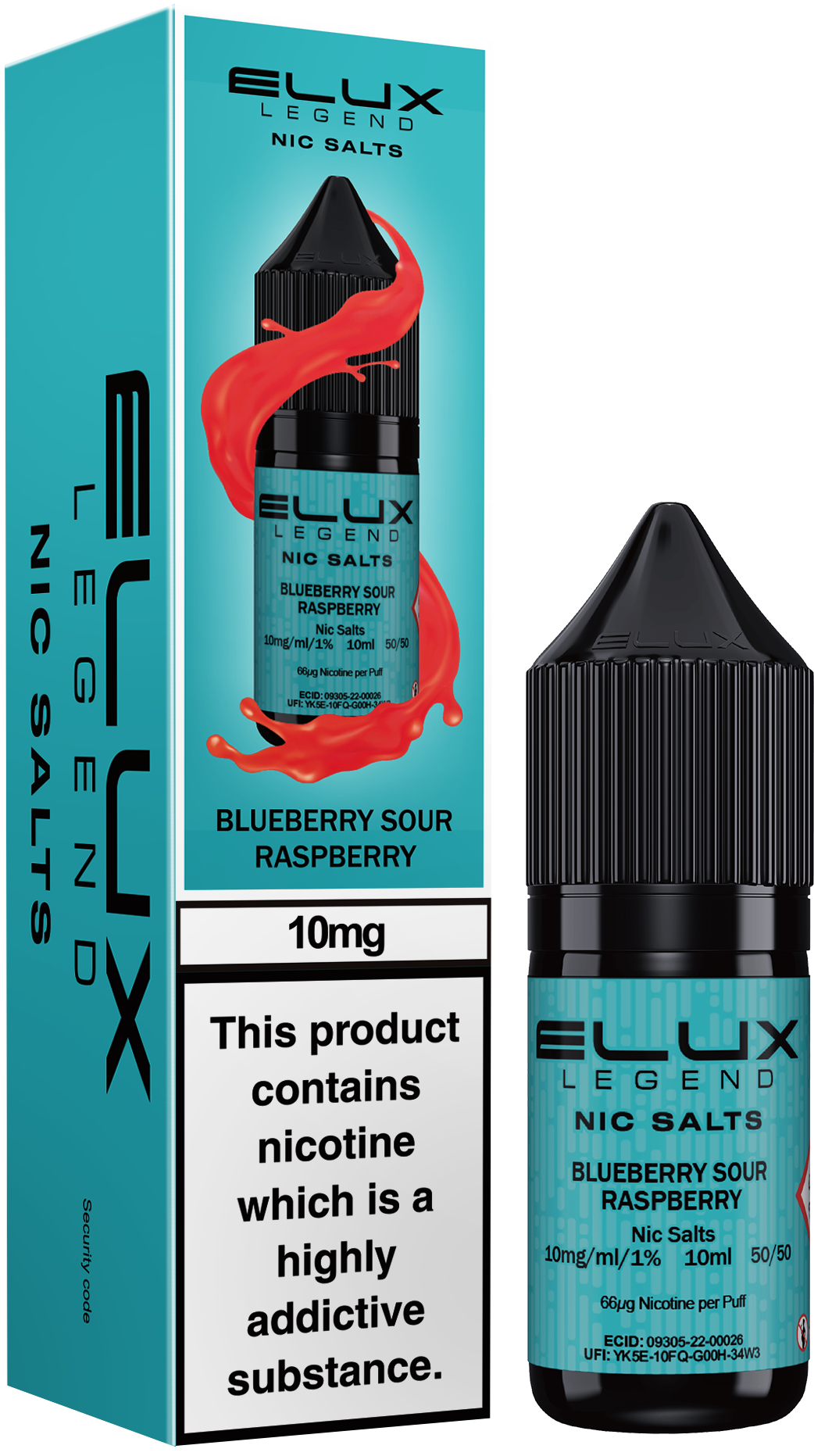 ELUX Blueberry sour raspberry Nic Salt