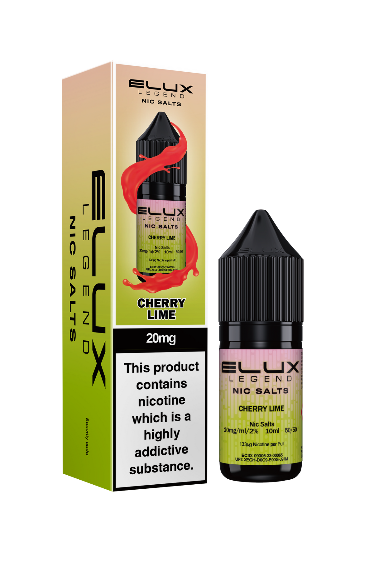ELUX Cherry Lime Nic Salt