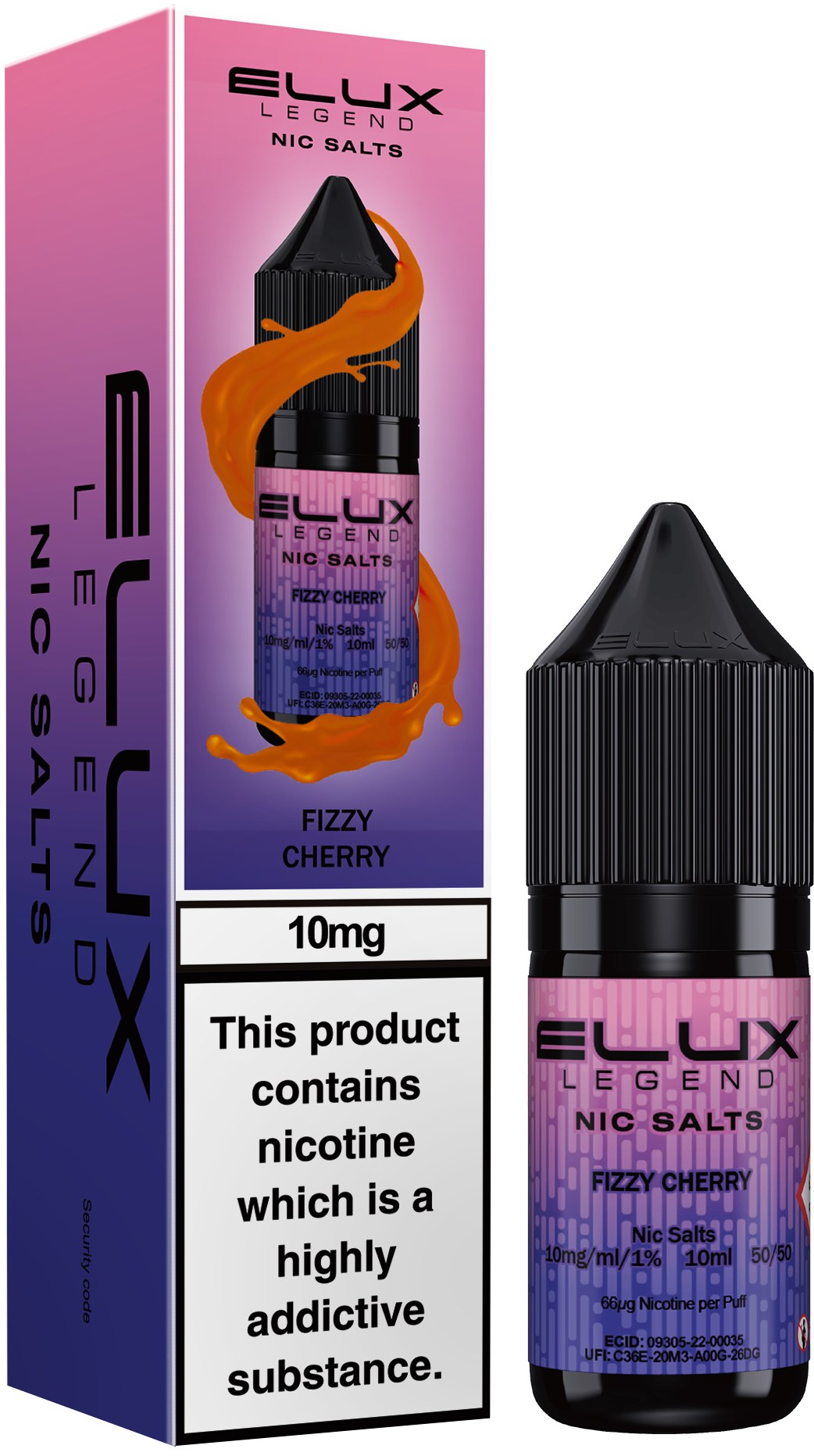 ELUX Fizzy Cherry Nic Salt