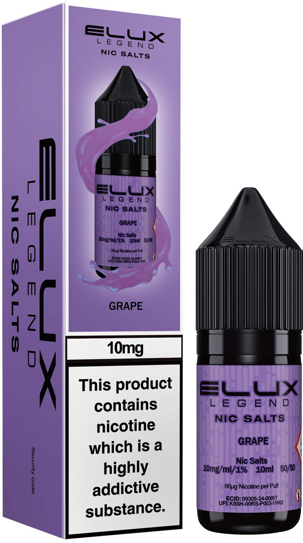 ELUX Grape Nic Salt