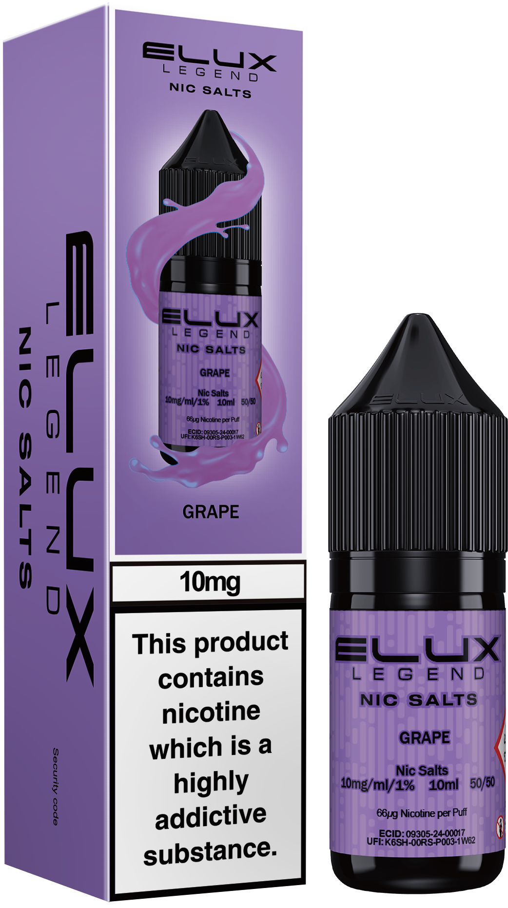 ELUX Grape Nic Salt