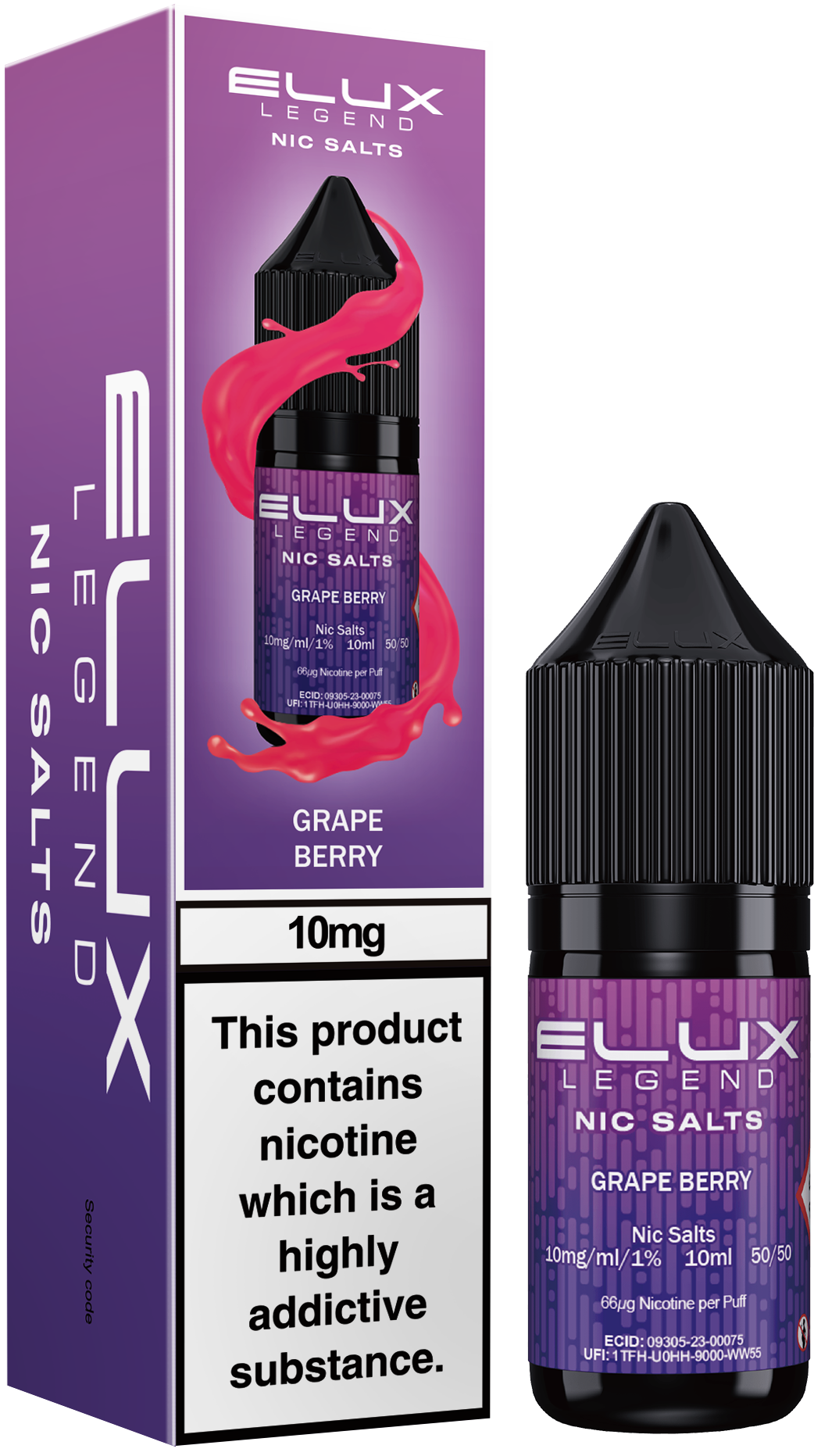 ELUX Grape Berry Nic Salt