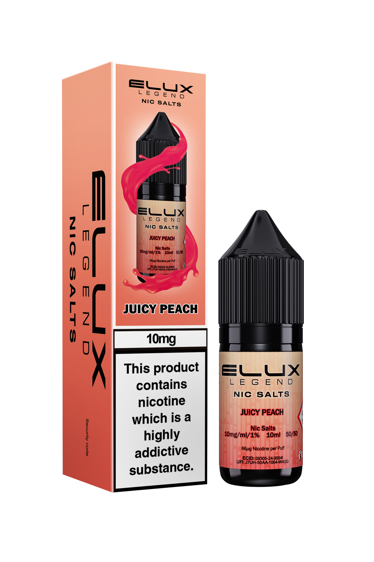 ELUX Juicy Peach Nic Salt