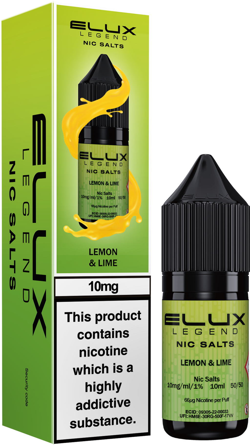 ELUX Lemon Lime Nic Salt
