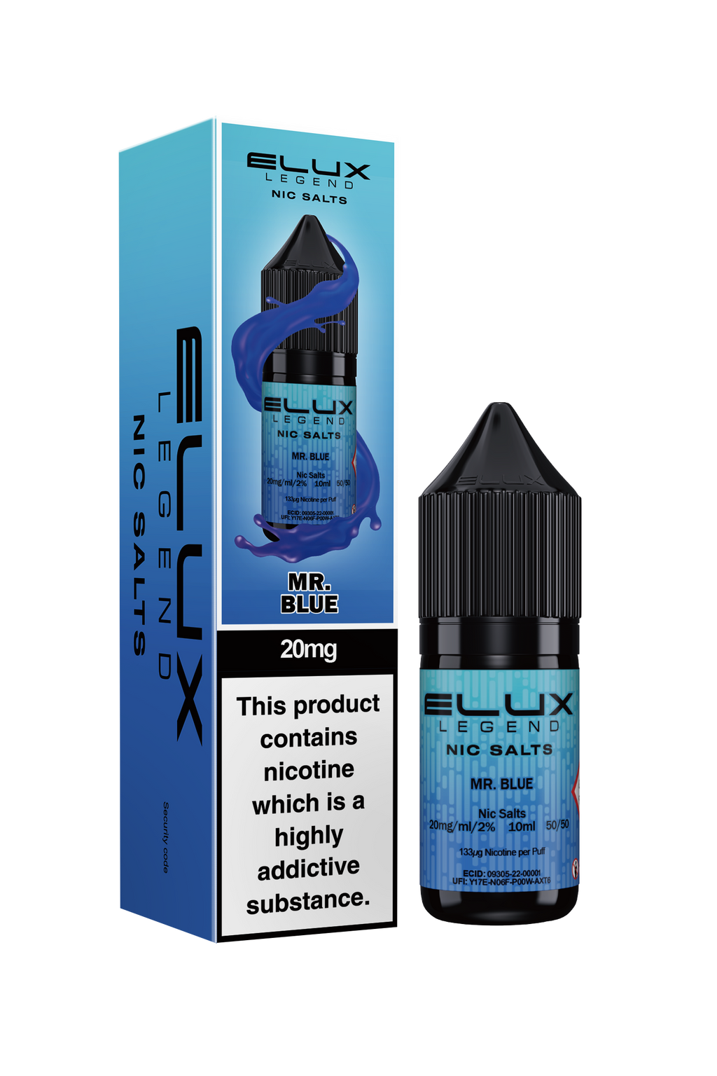 ELUX Mr Blue Nic Salt