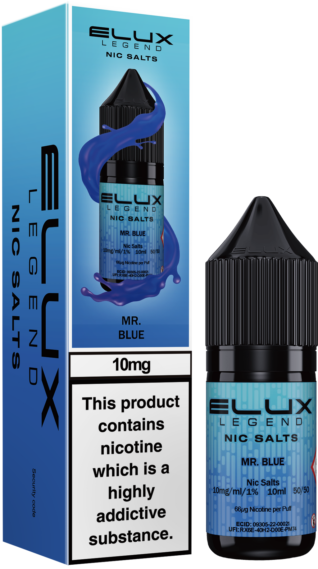 ELUX Mr Blue Nic Salt