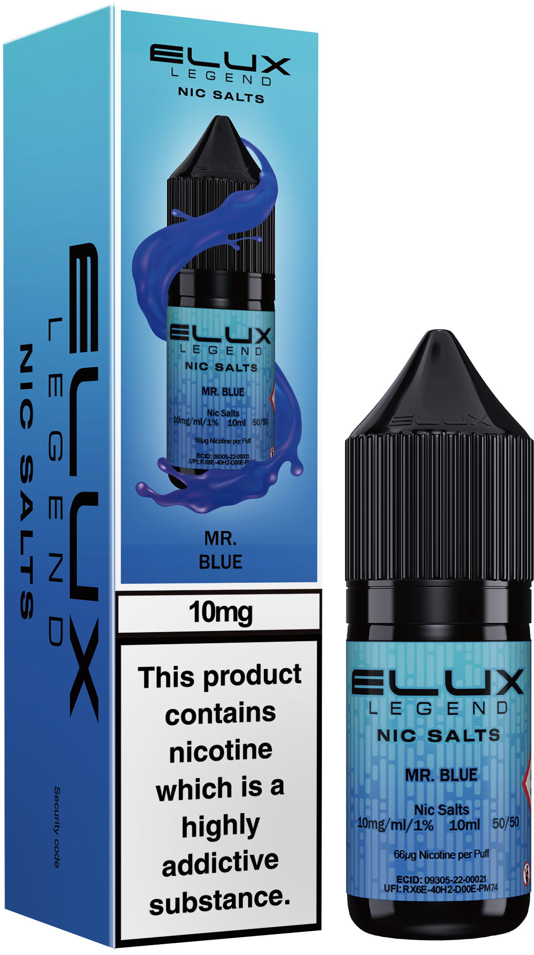 ELUX Mr Blue Nic Salt