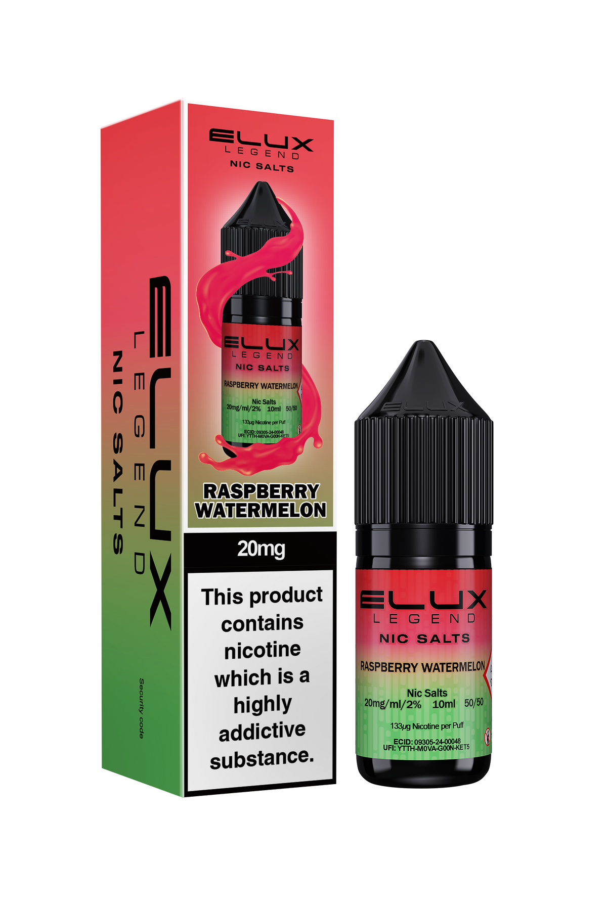 ELUX Raspberry Watermelon Nic Salt