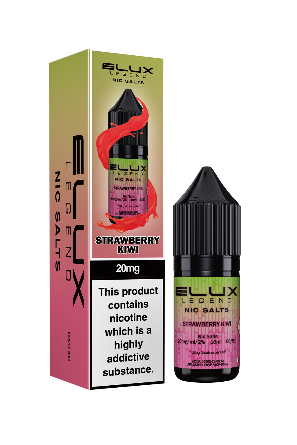 ELUX Strawberry Kiwi Nic Salt