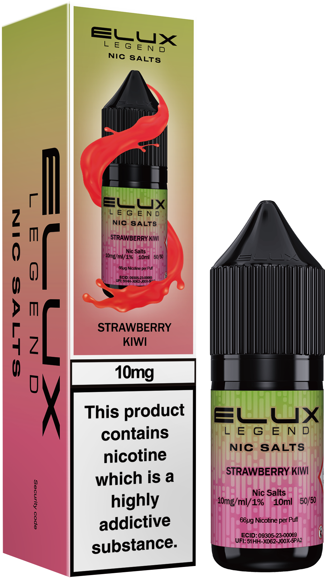 ELUX Strawberry Kiwi Nic Salt
