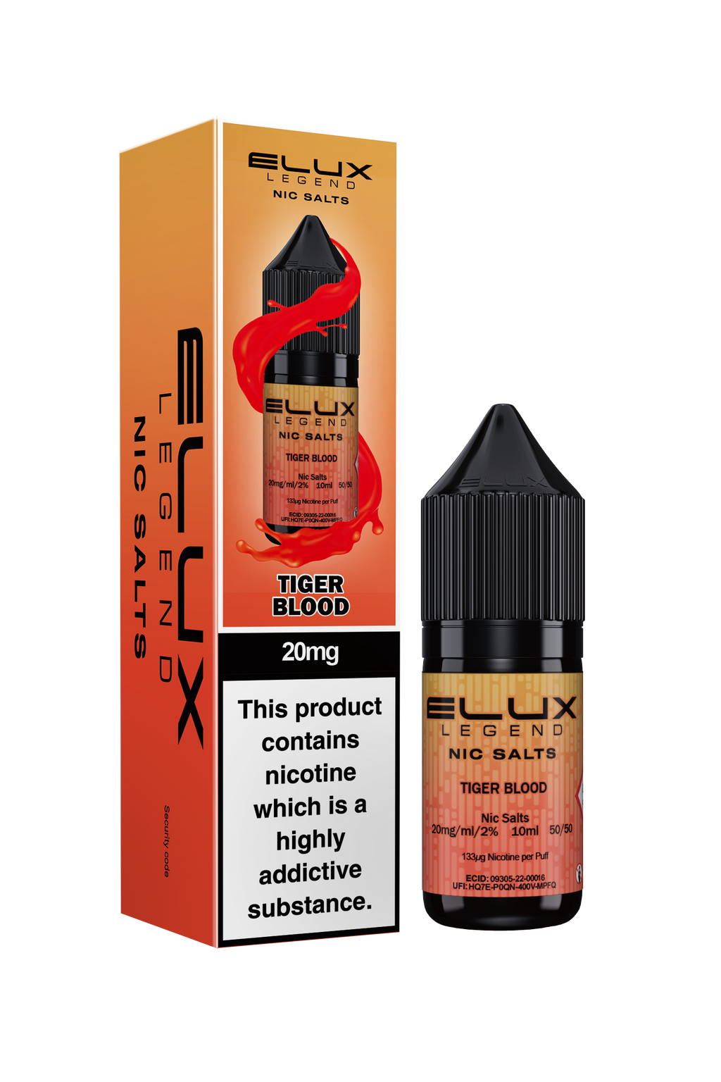 ELUX Tiger Blood Nic Salt