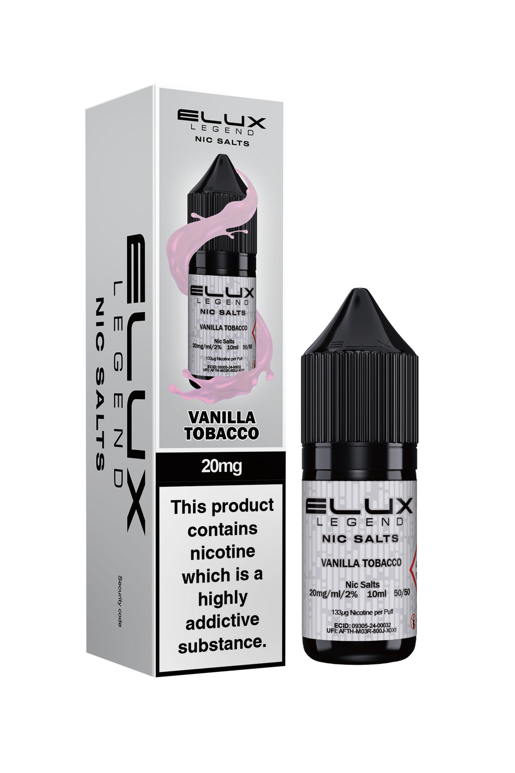 ELUX Vanilla Tobacco Nic Salt