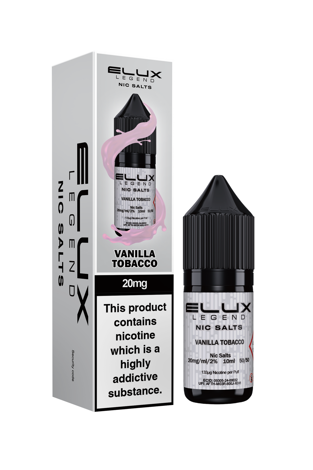 ELUX Vanilla Tobacco Nic Salt