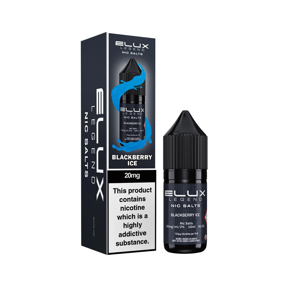 ELUX Blackberry ice Nic Salt