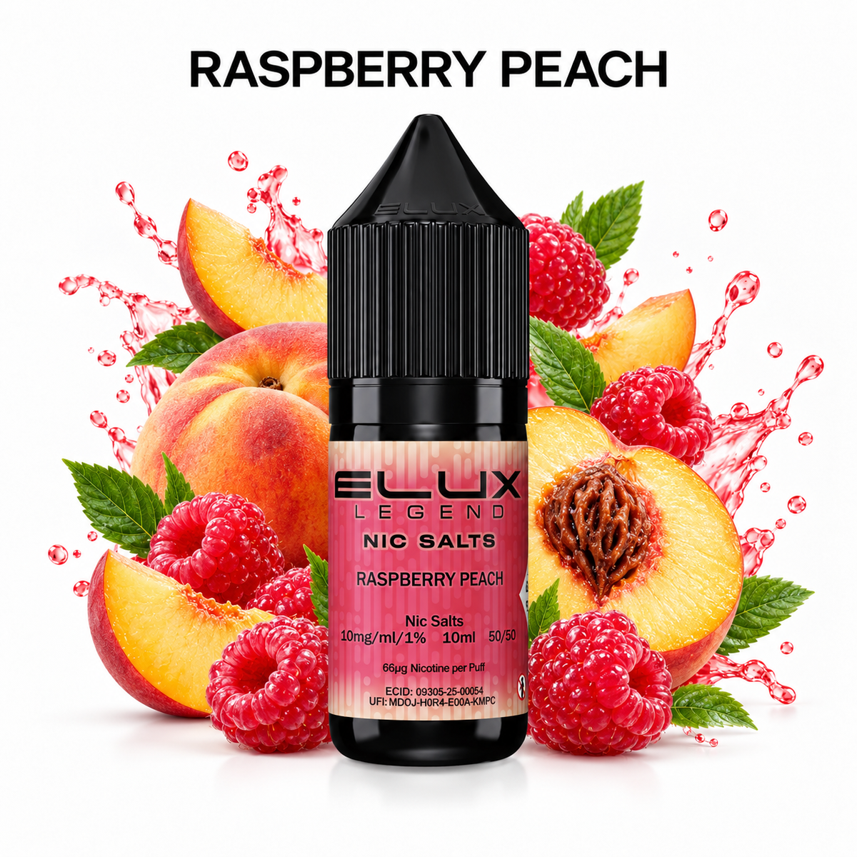 ELUX Raspberry Peach Nic Salt