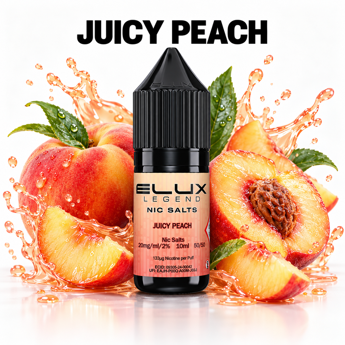 ELUX Juicy Peach Nic Salt